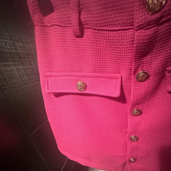 FNova Barbie Pink Tweed Mini Skirt Set 💞🌸 - Picture 11 of 14